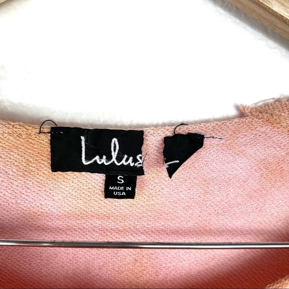 Lulus rusty tie dye pullover size S - Picture 9 of 9